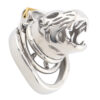 Jaula De Castidad Tiger Animal De Acero Inox
