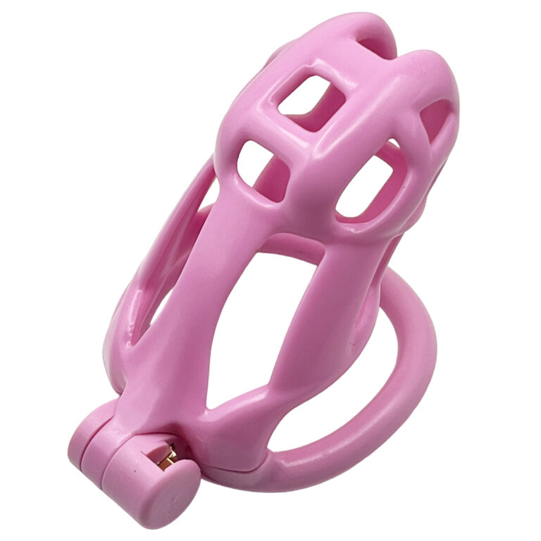 Jaula de Castidad Cobra Snake Pink Small