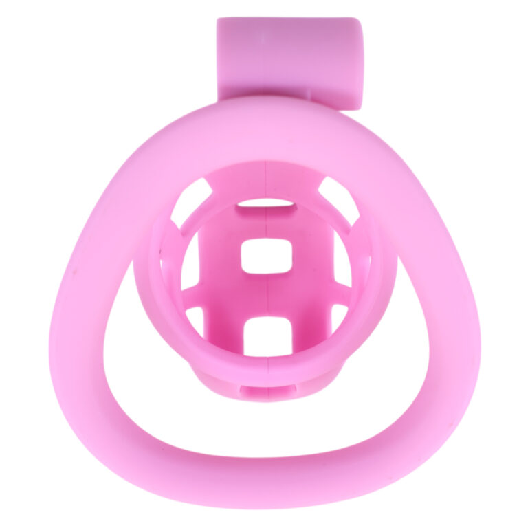 Jaula de Castidad Cobra Snake Pink Nano