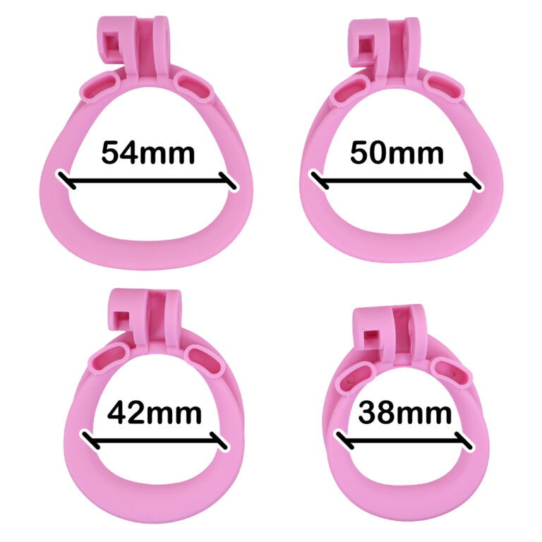 Jaula de Castidad Cobra Snake Pink Nano