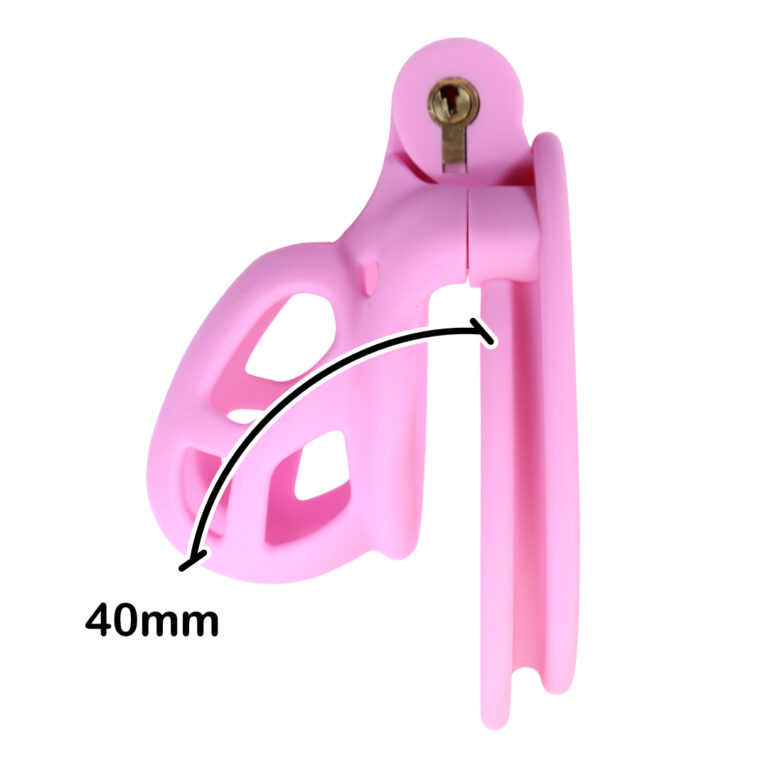 Jaula De Castidad Cobra Snake Pink Nub