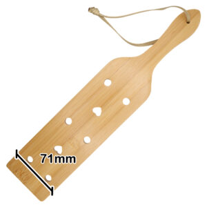 Paleta para Spanking Rígida de Madera