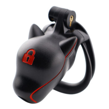 Jaula De Castidad Dog Head