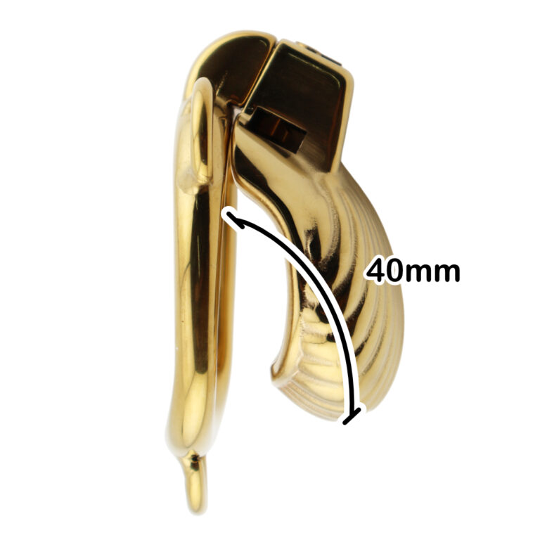 Jaula De Castidad Golden Shell