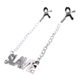 Pinzas para Pezones con Letrero