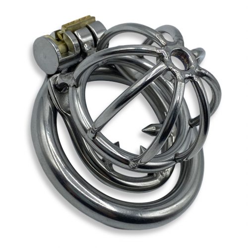 Jaula de Castidad A382 con Anillo de Castigo